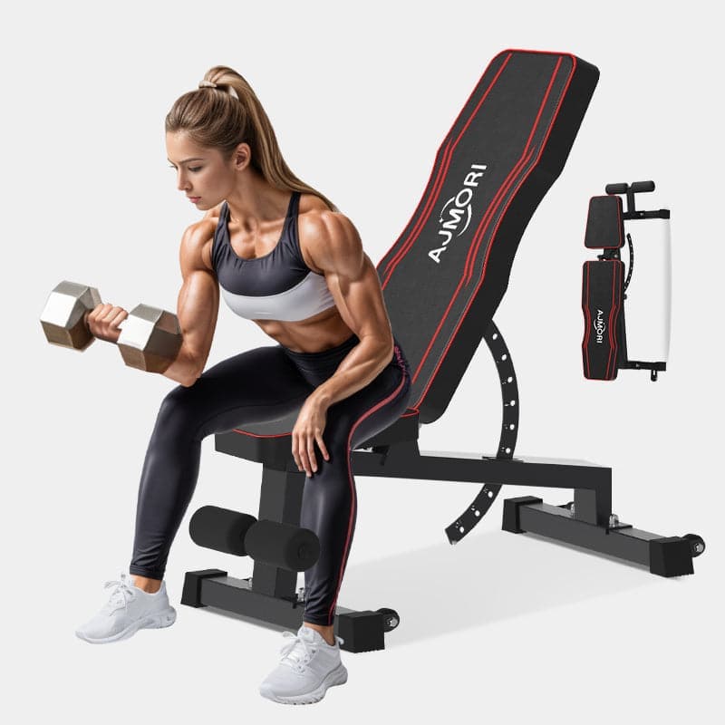 Adjustable Weight Bench Workout store Home Gym